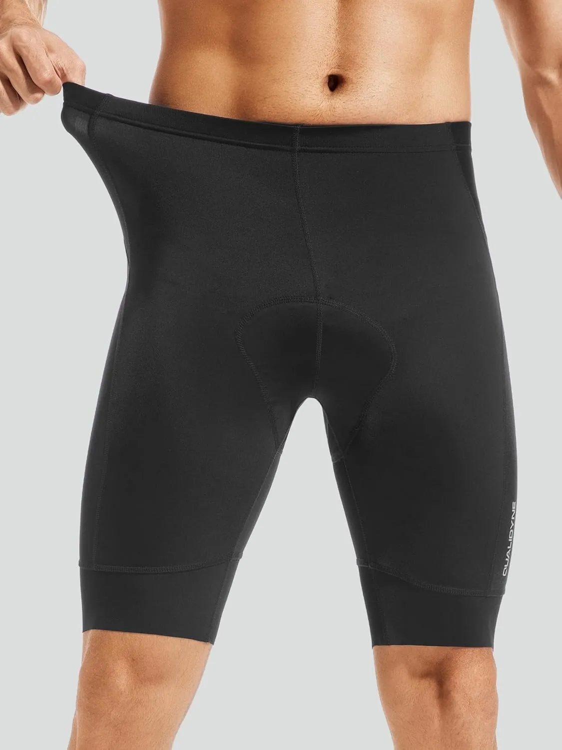 Qualidyne Men's Cycling Bike Shorts 3D Padded Biking Pants Cycle Shorts