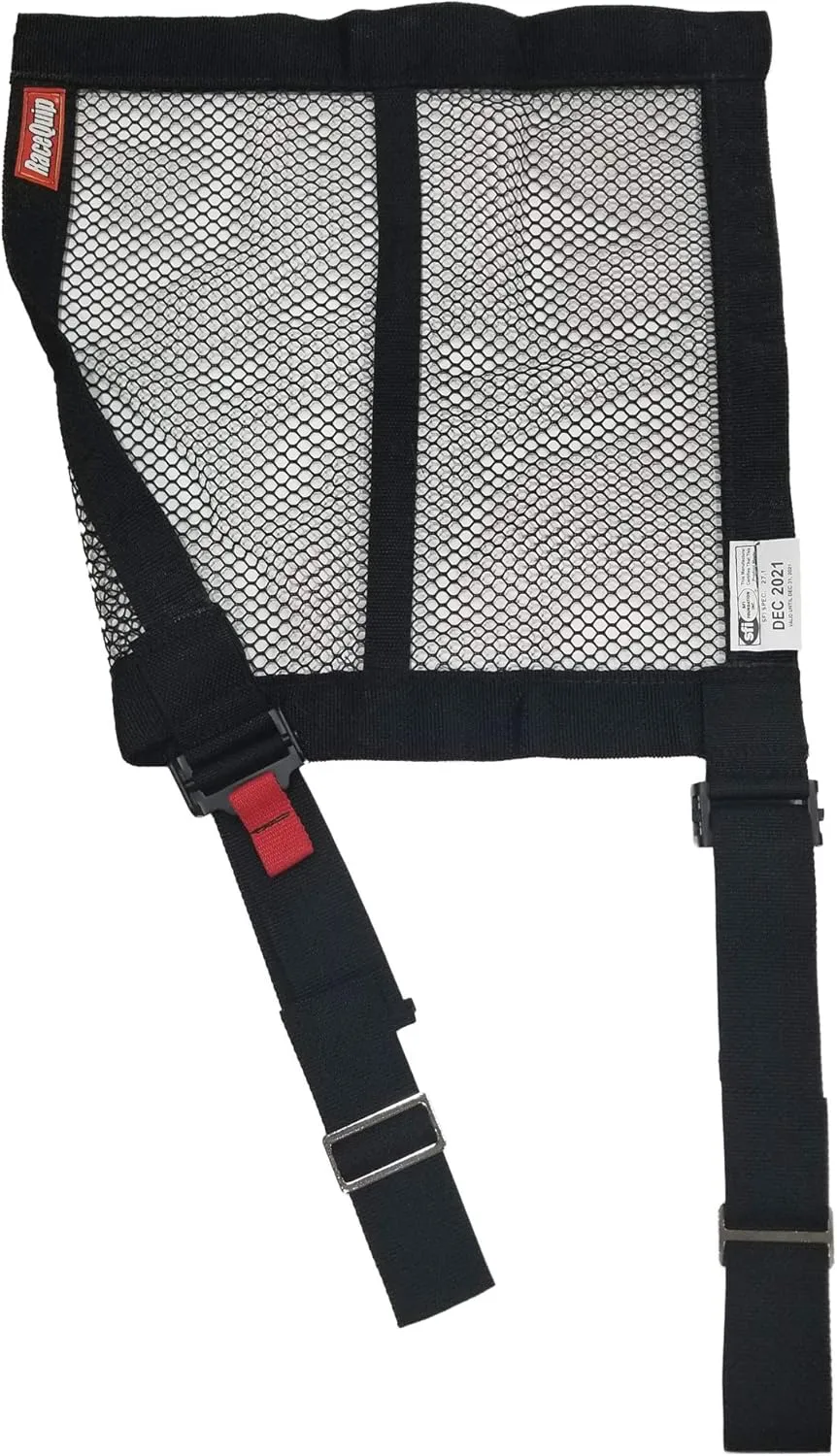 RaceQuip 824995RQP Window Net 824 Hybrid SFI 27.1 Mesh Webbing 18 x 24 in Black