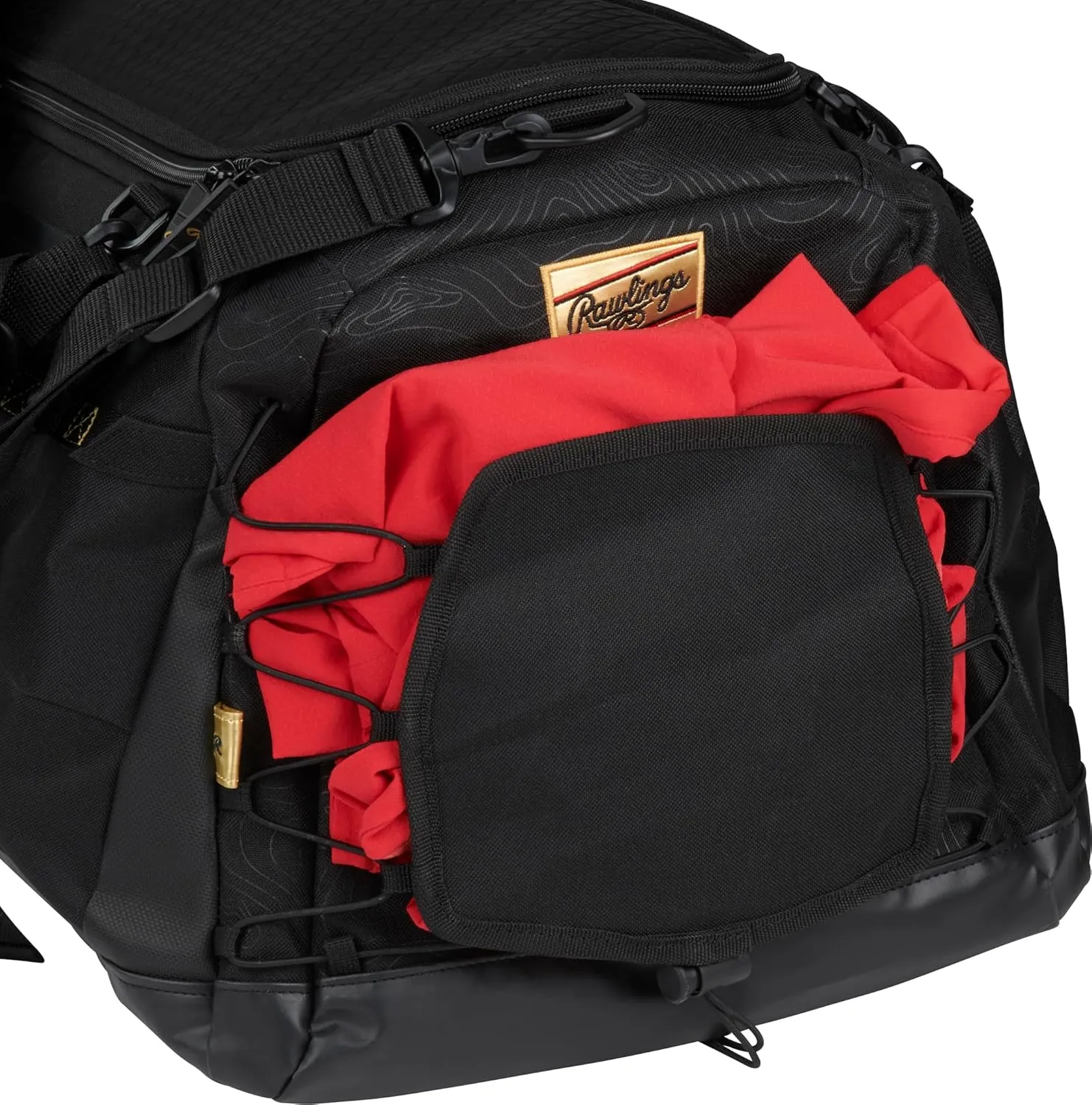 Rawlings | GOLD COLLECTION DUFFEL Equipment Bag | Baseball/Softball | Standard   XL Sizes