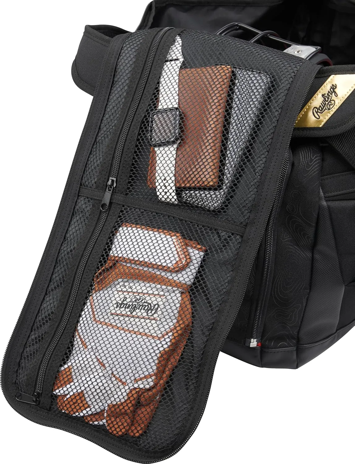 Rawlings | GOLD COLLECTION DUFFEL Equipment Bag | Baseball/Softball | Standard   XL Sizes