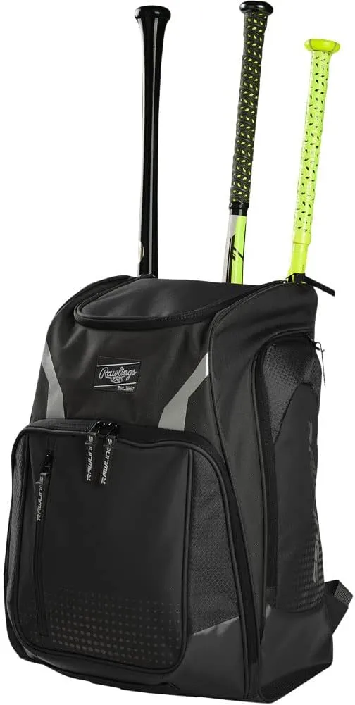 Rawlings | Legion Backpack Equipment Bag | Baseball & Softball | Multiple Stlyes