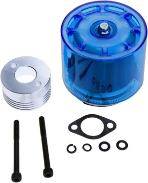 RC Car Upgrade Accessories Air filter Set With Blue cover For 1/5 RC Hpi Baja Rovan King Motor 5B 5T 5SC TOP SPEED RC WORLD