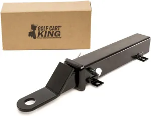 Rear Seat Trailer Hitch with Receiver by Golf Cart King