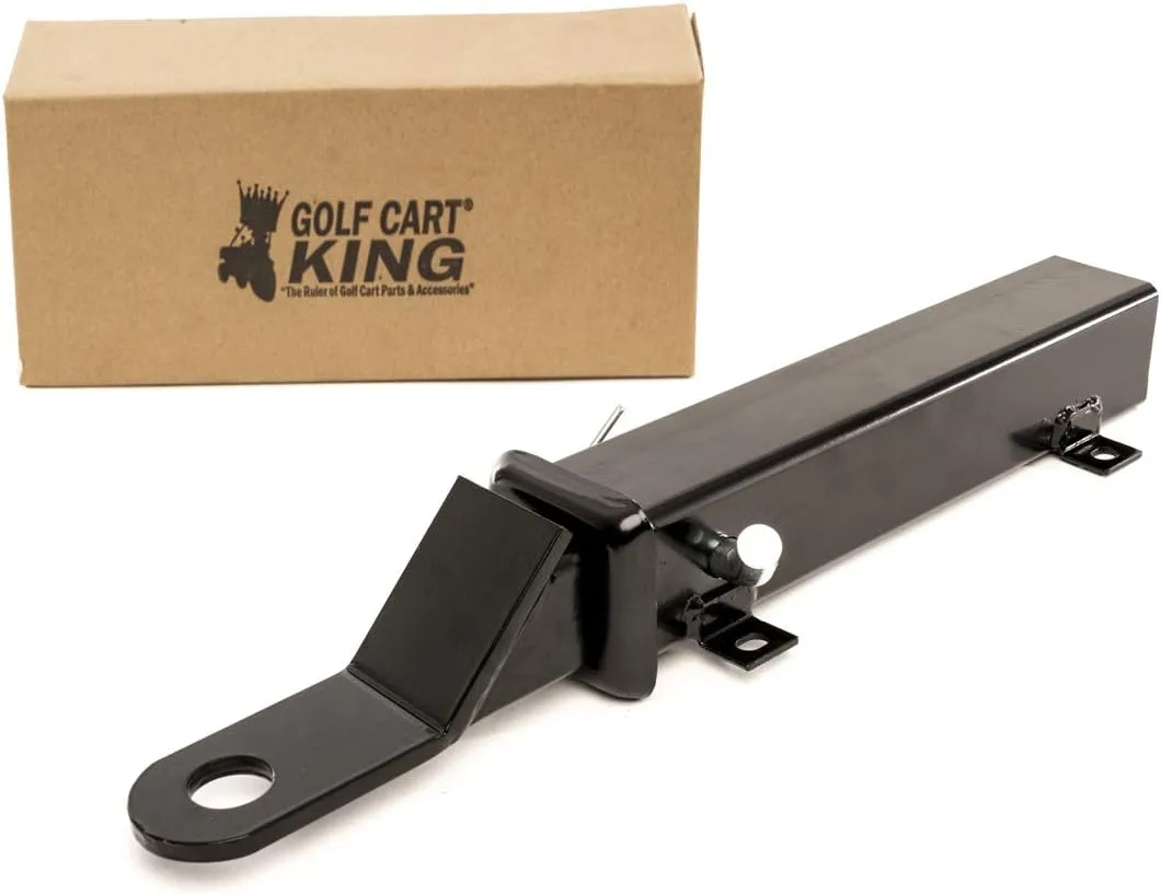 Rear Seat Trailer Hitch with Receiver by Golf Cart King