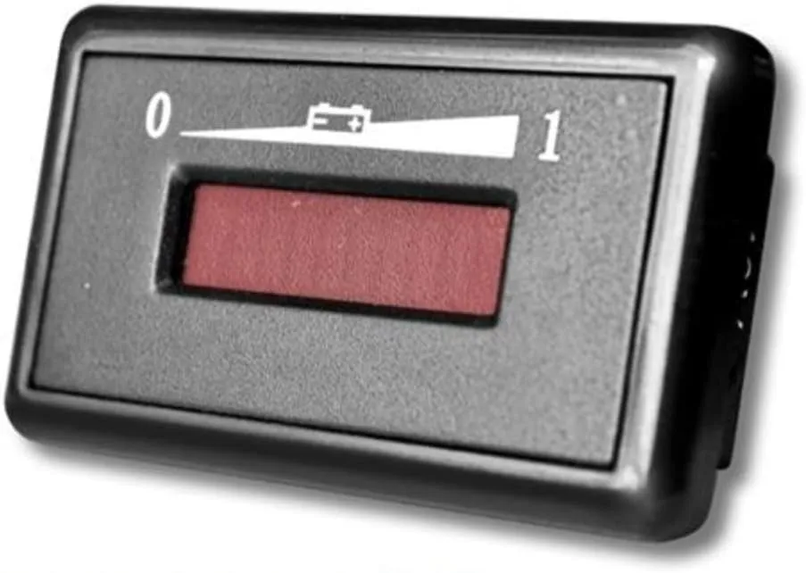 Reliance Power Parts 48 Volt Horizontal Digital Charge Meter | Battery Powered | Universal Fit