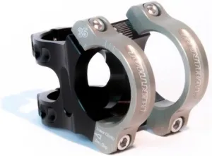 Renthal Apex 35 Bicycle Stem - Clamp: 35mm, L: 50mm, Steerer: 28.6mm, 6, Black/Gold - STM119-BKAG