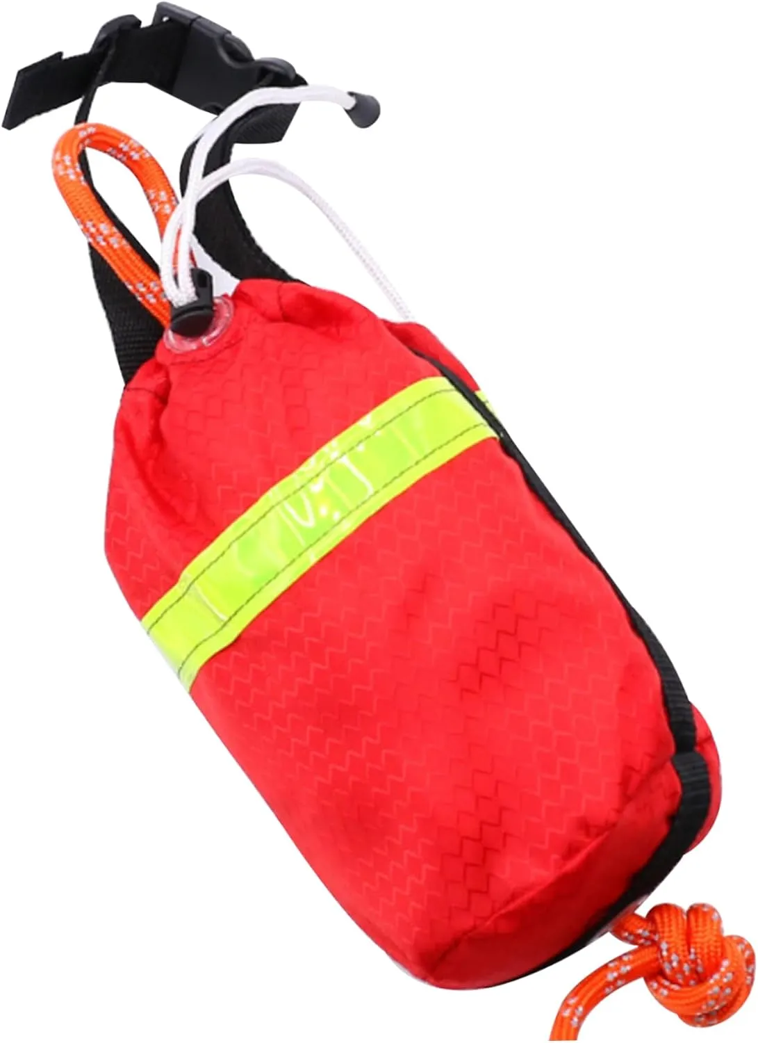 Rescue Throw Rope Bag, Throw Bag for Water Rescue 68.90inch Reflective Line Bags Portable Waterproof for Kayaking Surfing Emergency