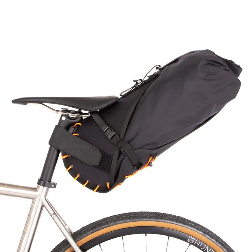 Restrap Saddle Bag (Black/Orange)