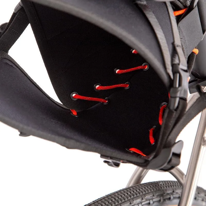 Restrap Saddle Bag (Black/Orange)
