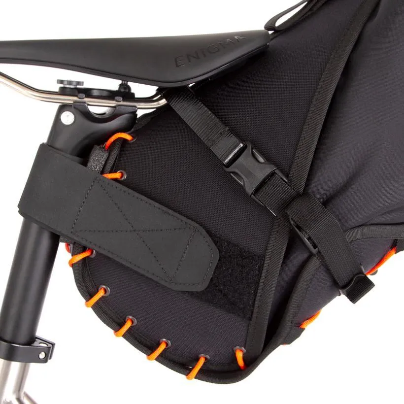 Restrap Saddle Bag (Black/Orange)