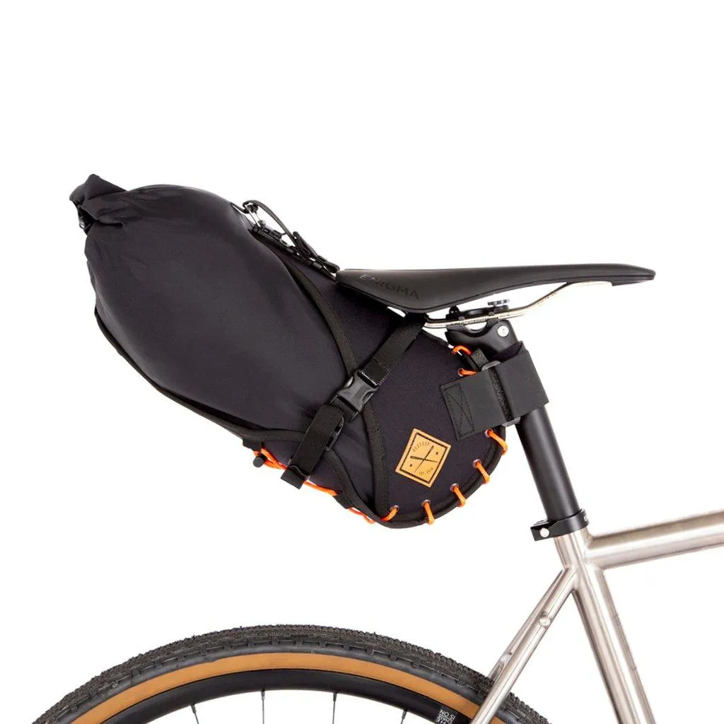 Restrap Saddle Bag (Black/Orange)