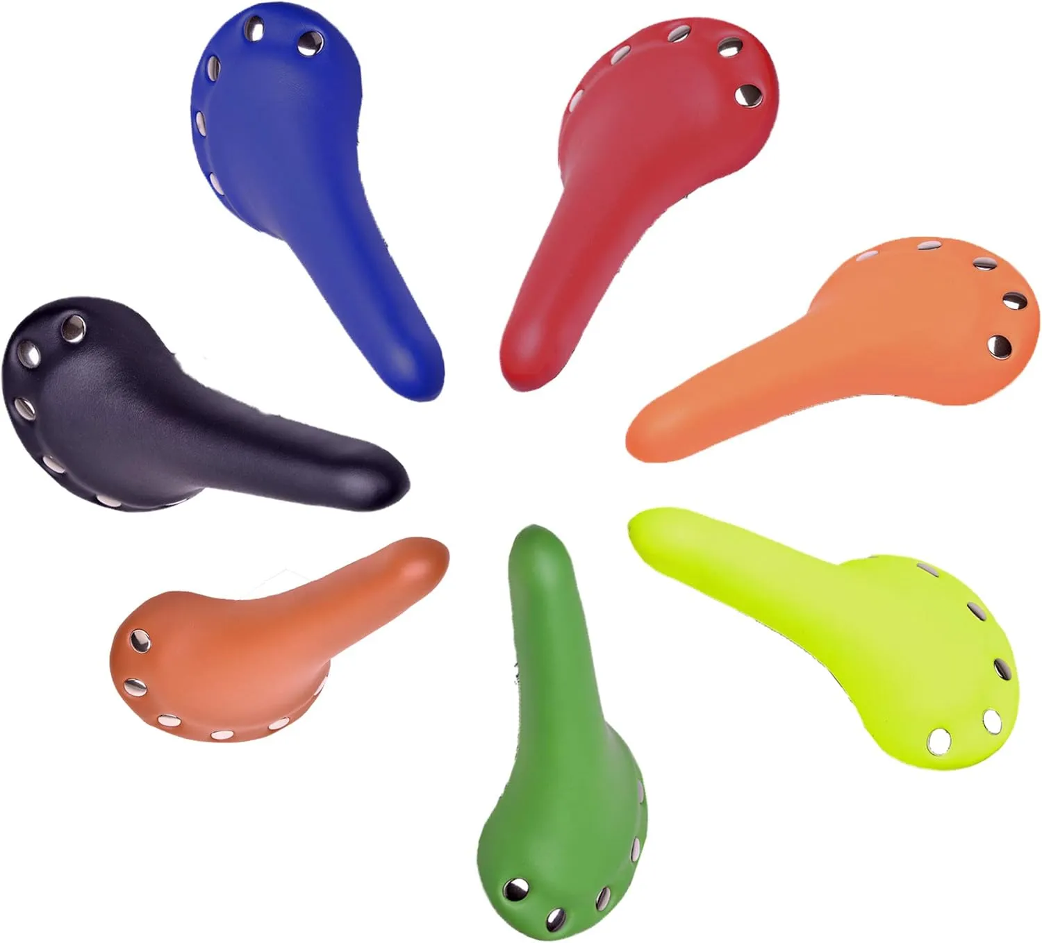 Retrospec Bicycles 6 Button Track/Velo Saddle