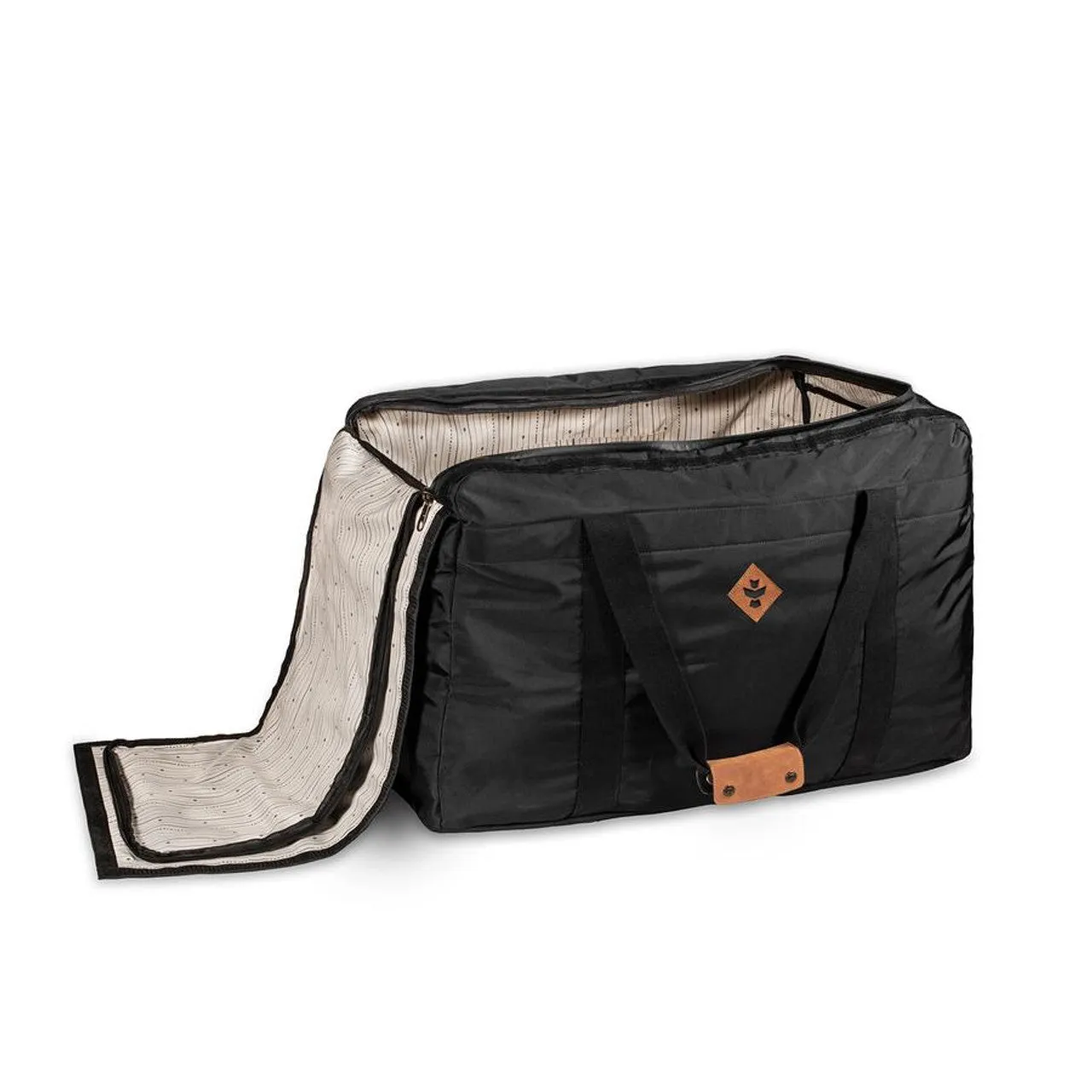 Revelry Supply - The Handler Smell Proof Bin Duffle Bag - Black