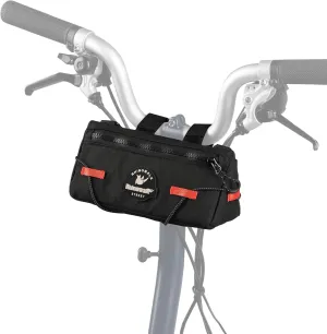 Rhinowalk Bike Handlebar Bag Urban Cycling Front Bag Bike Basket Bicycle Storage Bag for MTB Road Bike Folding Bike, Shoulder Bag, Cycling Accessories(Black)