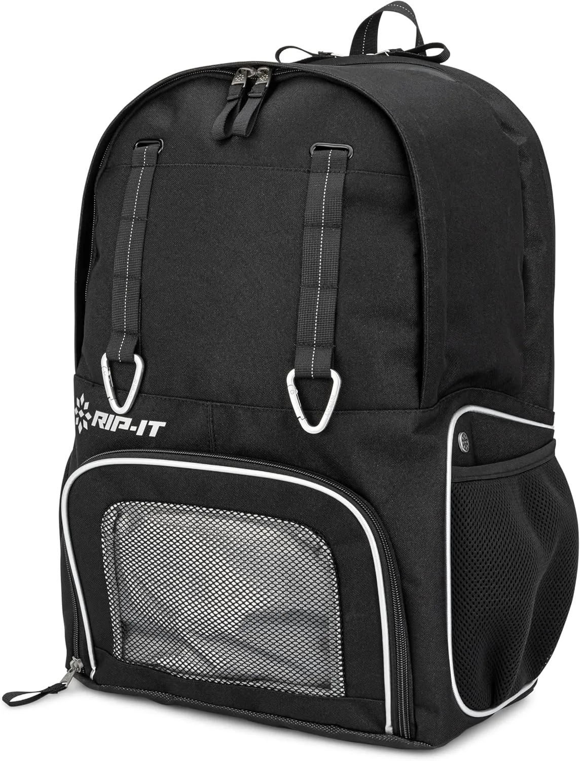 RIP-IT Women's Essentials Volleyball Backpack 2.0 - Mesh Ball Bag Included - Equipment Bag with Separate Shoe Compartment