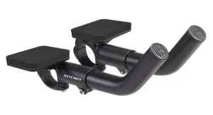 Ritchey Comp Mini Silver Clip-on Handlebar (BB Black)