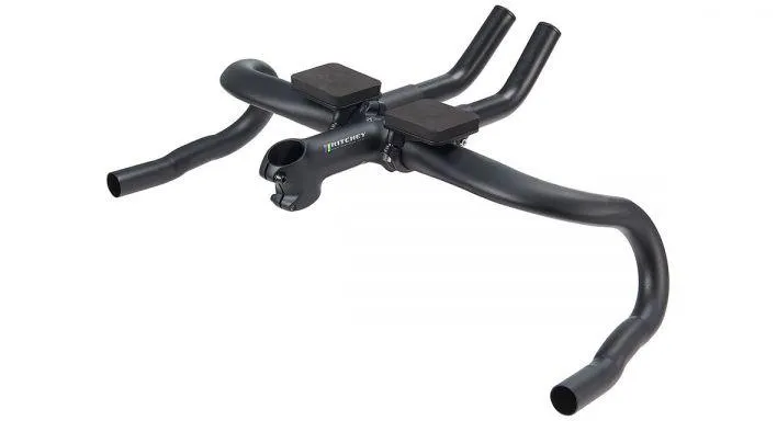 Ritchey Comp Mini Silver Clip-on Handlebar (BB Black)