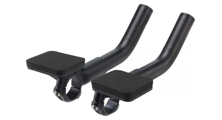 Ritchey Comp Mini Silver Clip-on Handlebar (BB Black)