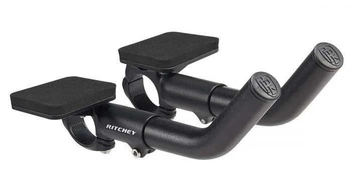 Ritchey Comp Mini Silver Clip-on Handlebar (BB Black)
