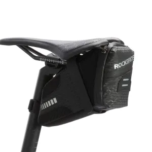 ROCKBROS Bicycle Saddle Bag Waterproof Reflective Cycling Seatpost Bag 1.5L