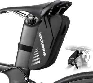 ROCKBROS Bike Bag - Waterproof 0.6L Seat/Frame Top Tube Bag, Lightweight, MTB/Road/Foldable Bikes