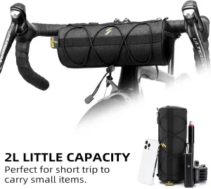 ROCKBROS Handlebar bag with bike bell