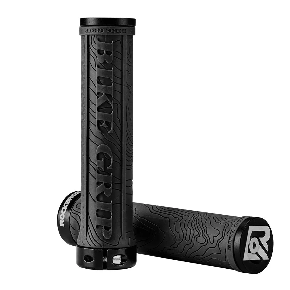 ROCKBROS Mountain Bike Handlebar Grips Double Lock-on Rubber Anti-slip