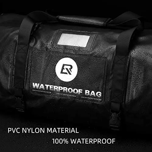 ROCKBROS Waterproof Duffel Bag 60L Motorcycle Travel Dry Duffel Bag