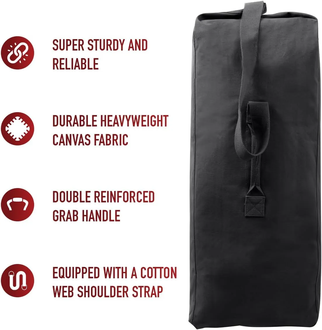 Rothco Top Load Canvas Duffle Bag