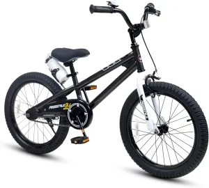 RoyalBaby Kids Bike EZ Freestyle Training Free Balance to Pedal Easy Learning Bicycle, 12-18 Inch for Toddlers to Big Kids