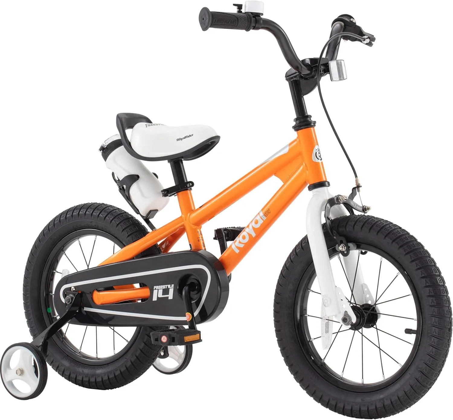 RoyalBaby Kids Bike EZ Freestyle Training Free Balance to Pedal Easy Learning Bicycle, 12-18 Inch for Toddlers to Big Kids