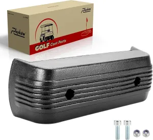 Roykaw Golf Cart Front Bumper with Bolts Fits for Club Car DS Gas and Electric 1993-Up Golf Cart, Durable Molded Plastic, Black Bumper Traverse Accessories, OEM#1016868