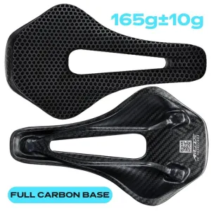 RYET 3D Printed Carbon Bike Saddle For MTB Road Bike Cycling Seat Bicycle Ultralight Saddle Full Carbon Cushion Cycling Parts
