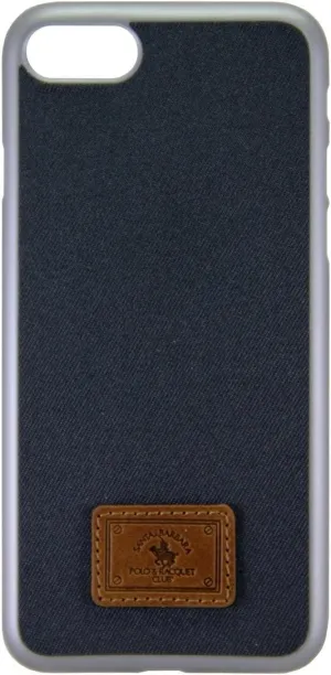 SANTA BARBARA Polo & Racquet Club® Apple Canvas iPhone 7 Plus (5.5 inch) Case Grey SB-IP7SPCAV-GRY-1