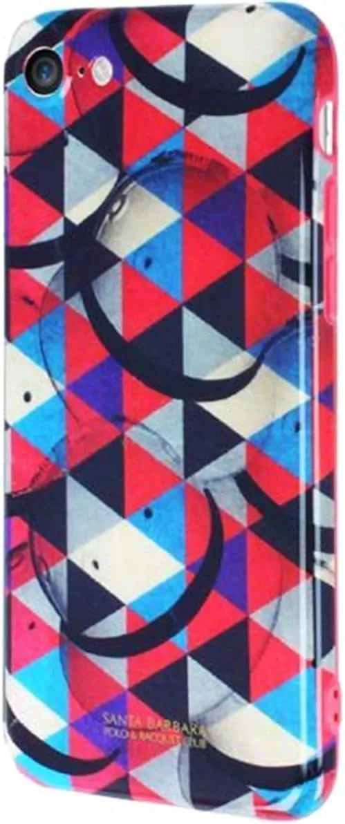 Santa Barbara Polo & Racquet Club® Element iPhone 7 Plus (5.5 inch) Case TPU Case Red (Red) SB-IP7SPELE-RED-1