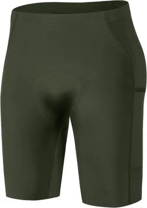 Santic Men's Bike Shorts 4D Padded UPF 50  Cycling Road Biking Mountain Bicycle Cycle Shorts with Pockets