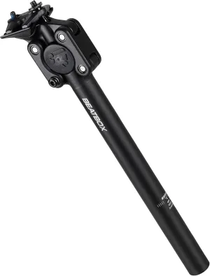 Satori Beatbox Mountain MTB Road Bike Bicycle Suspension Seat Post Seat Shock Absorber - 27.2 x 350mm, Recommended Load Weight 70-85kg / 154-187lbs