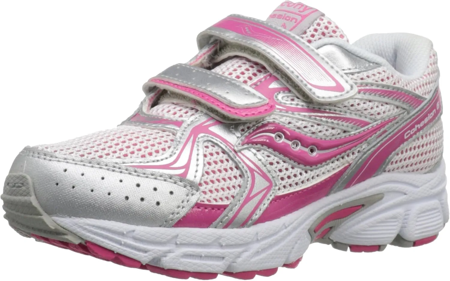 Saucony Girls Cohesion H&L Running Shoe (Little Kid/Big Kid)