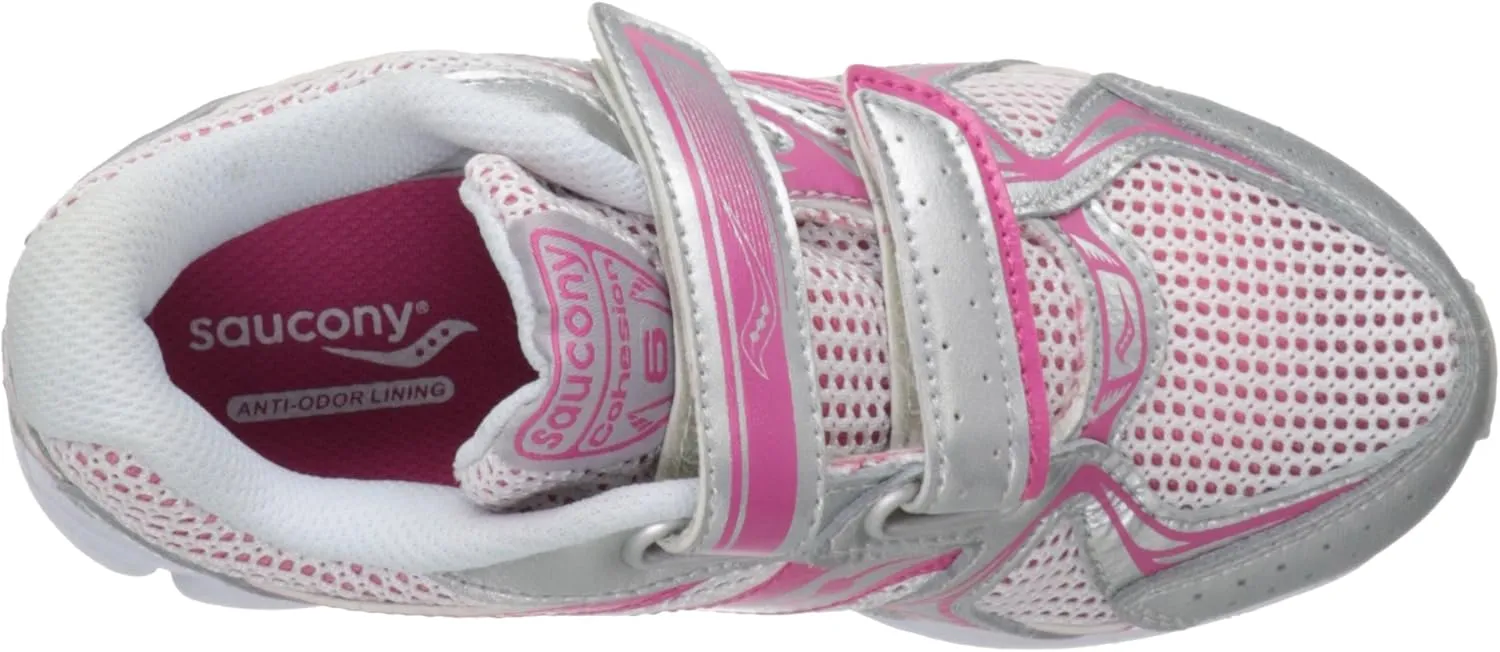 Saucony Girls Cohesion H&L Running Shoe (Little Kid/Big Kid)