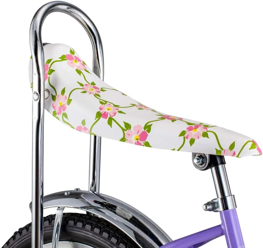 Schwinn Classic Sting-Ray and Fair Lady Beach Cruiser Bike, for Boys and Girls, 20-Inch Wheels, Single-Speed, High Rise Ape Handlebars, Coaster Brakes