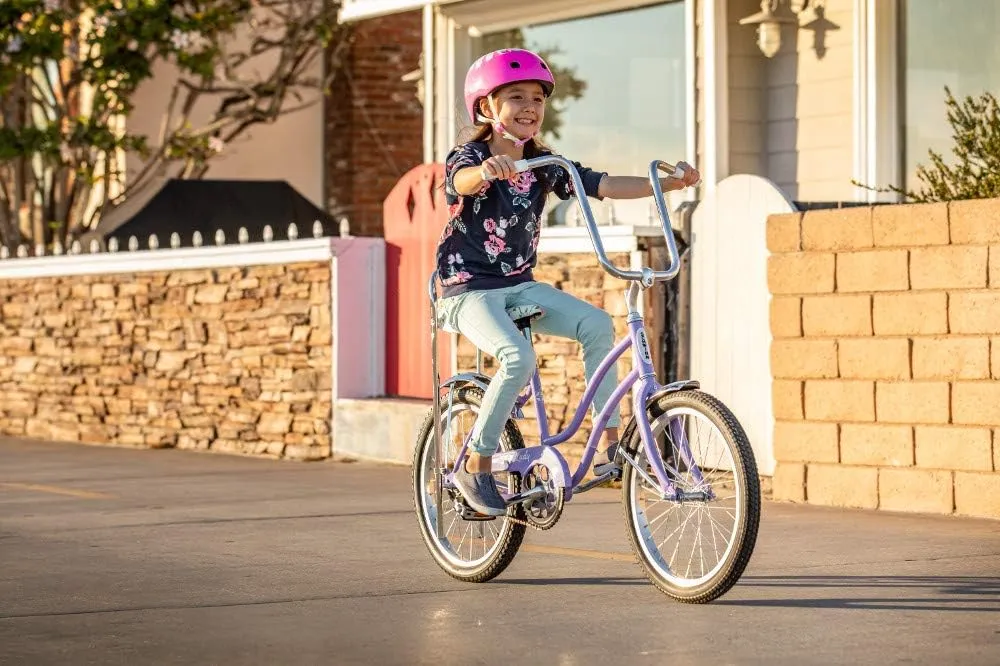 Schwinn Classic Sting-Ray and Fair Lady Beach Cruiser Bike, for Boys and Girls, 20-Inch Wheels, Single-Speed, High Rise Ape Handlebars, Coaster Brakes