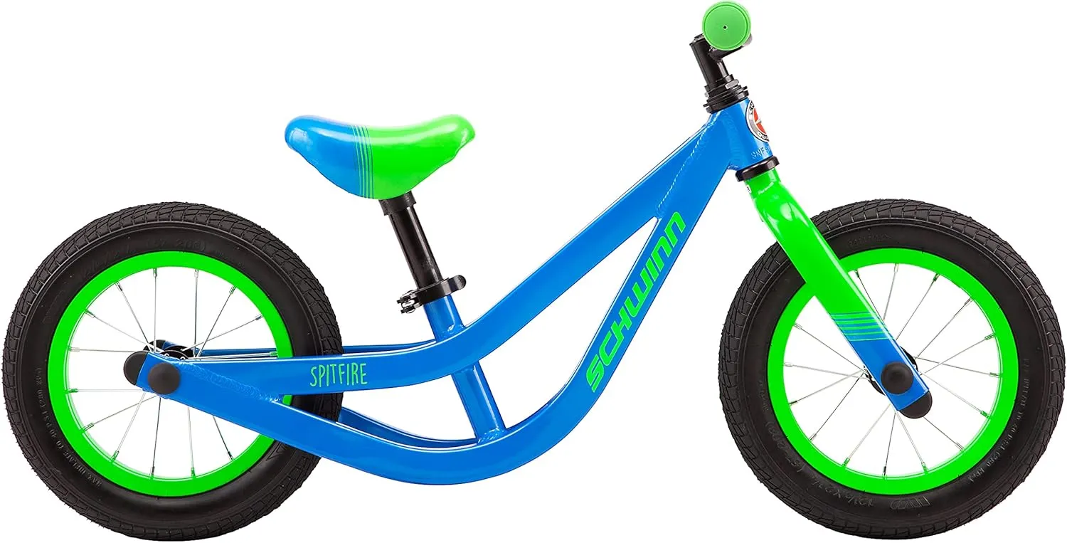 Schwinn Spitfire Kids/Toddlers Balance Bike, 12-Inch Wheels, Beginner Riders Ages 2-4 Years Old, Training Wheels Not Included, Multiple Colors