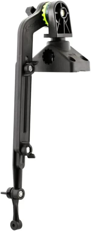 Scotty #140 Kayak/SUP Transducer Mounting Arm, Slip Disks Included, Fits All Scotty Post Mounts,Black