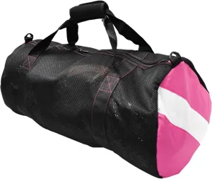 Scuba Choice Collapsible Mesh Duffle Bag for Dive Gear, 600D Polyester, YKK Zipper, 30" x 16", Neoprene Comfort Grip & Extra Shoulder Strap – Durable, Spacious Storage Diving Equipment Accessories