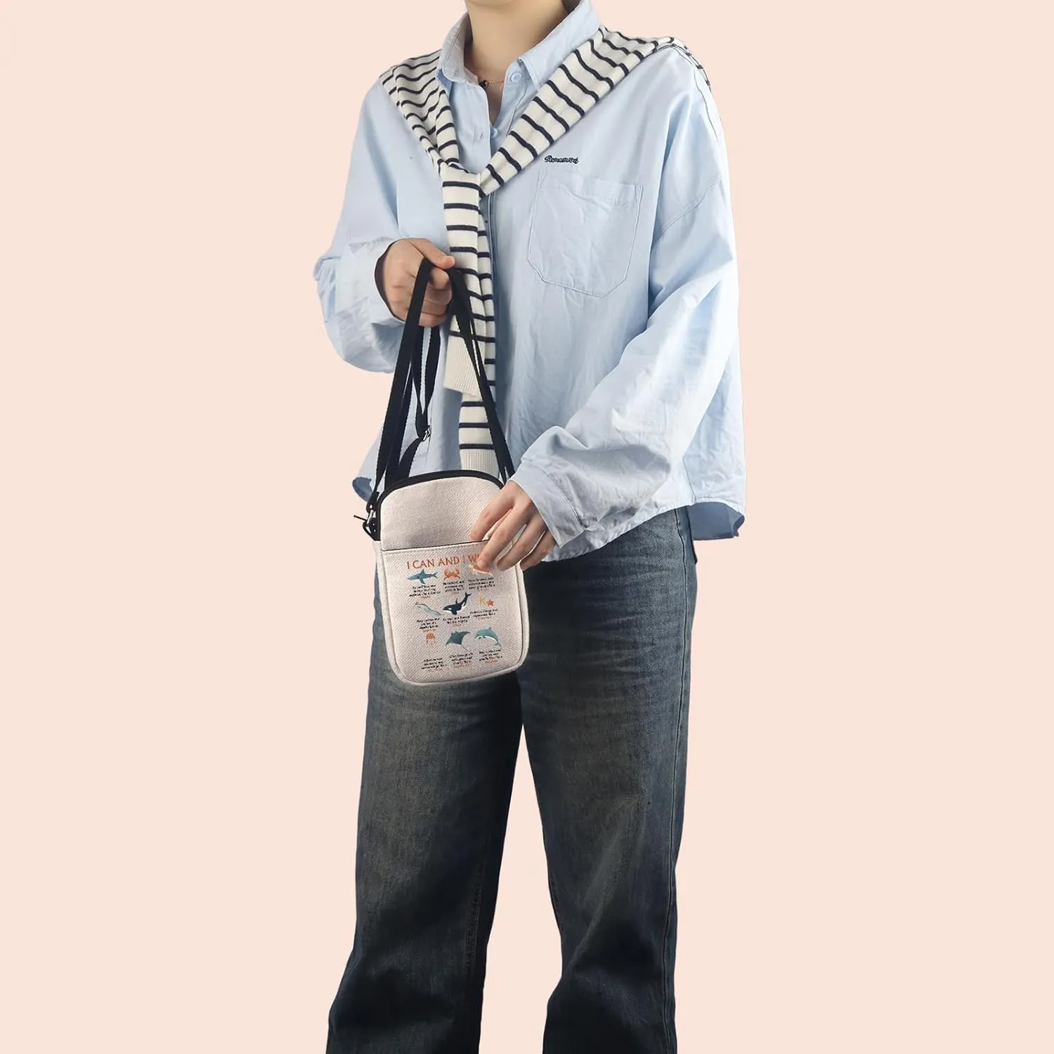 Sea Animals Motivational Tote Bag Marine Biologist Gift Sea Animals Lover Gifts