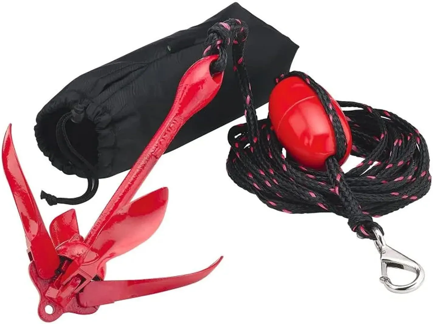 Sea-Doo New OEM 3.5 lb (1.6 kg) Folding Anchor With Protective Coating 295100750