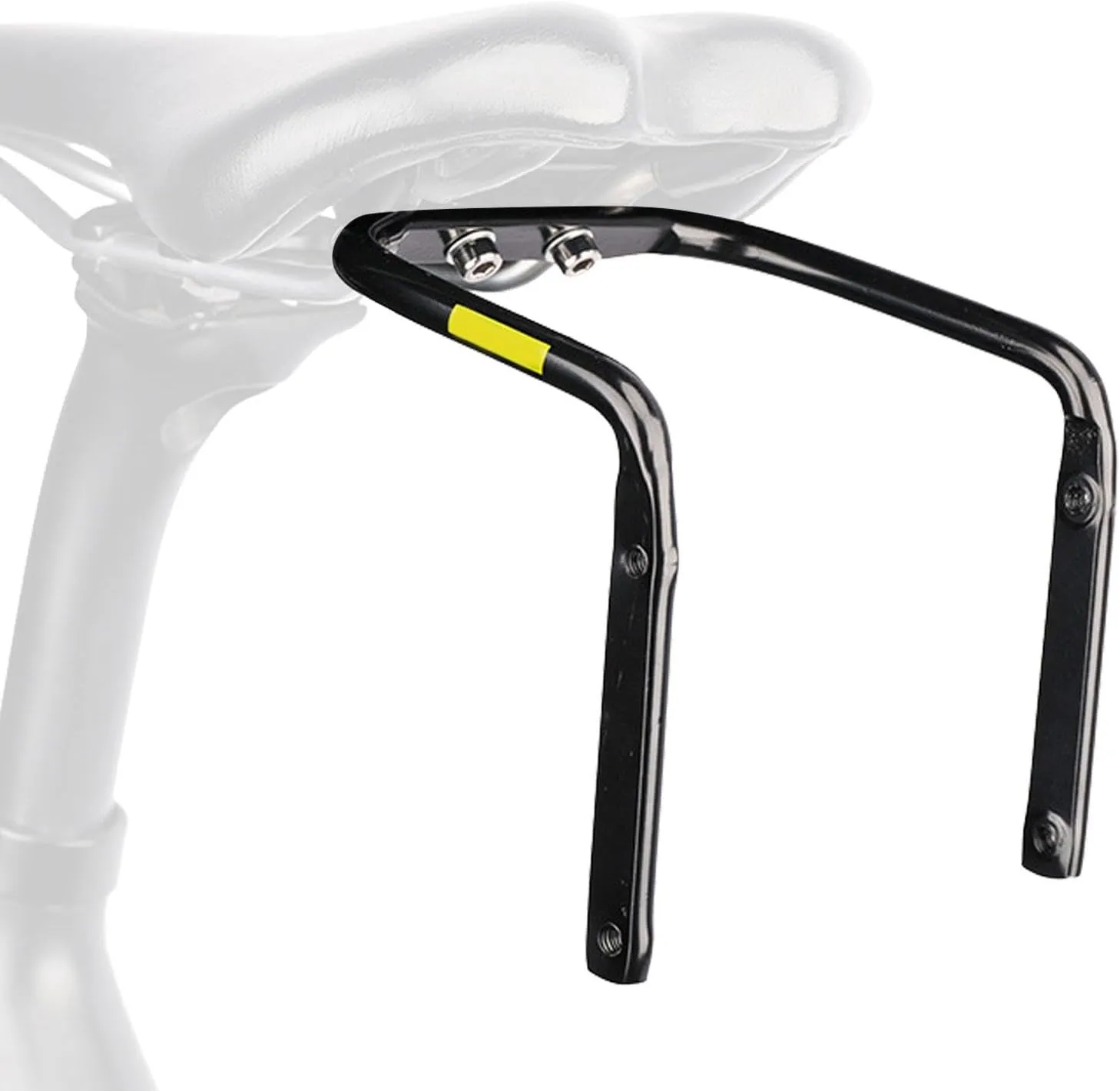 Seat Bag Stabilizer - Saddle Bag Stabilizer | Aluminum Alloy Saddle Bag Stabilizer, Water Bottle Mount for Anti Shake Stabilizer for Cycling Riding, 5.9x4.7x3.9in, Refer to description, Black