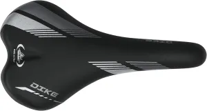 Selle Monte Grappa Composite 250 g Italy Dike Road Bike Bicycle Saddle seat (Black Silver)