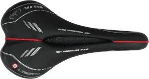 Selle Monte Grappa Liberty Max Composite Italy Saddle Seat Ergonomic Gel Road Mountain Bike Bicycle (Black 1410)