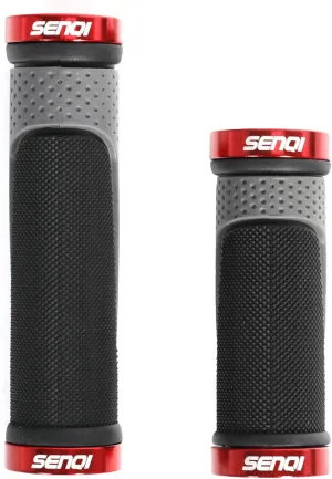 SEQNI Lightweight Bicycle Grips - 130mm & 90mm, Anti-Slip, Suitable for Mountain & BMX Bikes